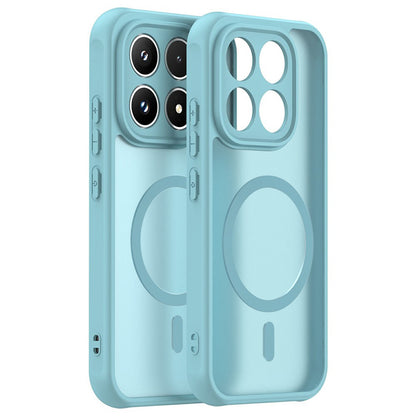 Coque MagSafe pour Xiaomi 17, Techsuit, HaloFrost II, Vert Clair