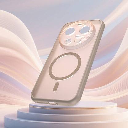 Étui MagSafe pour Xiaomi 17 Ultra, Techsuit, HaloFrost II, Doré