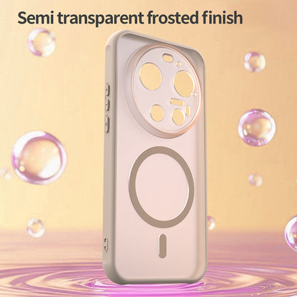 Étui MagSafe pour Xiaomi 17 Ultra, Techsuit, HaloFrost II, Doré