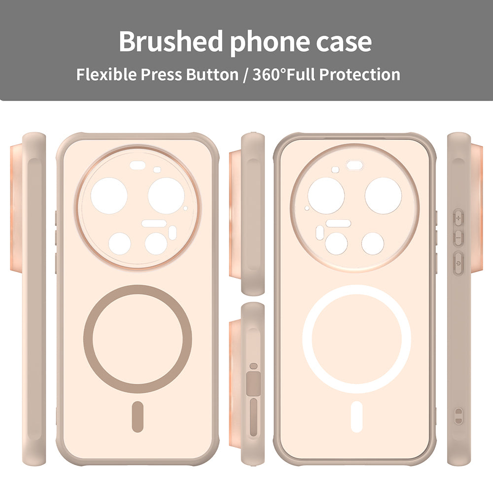 Étui MagSafe pour Xiaomi 17 Ultra, Techsuit, HaloFrost II, Doré