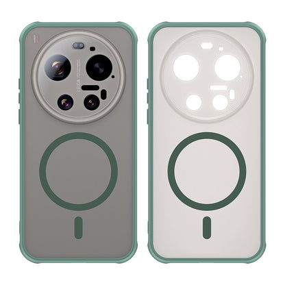 MagSafe hoes voor Xiaomi 17 Ultra, Techsuit, HaloFrost II, Groen