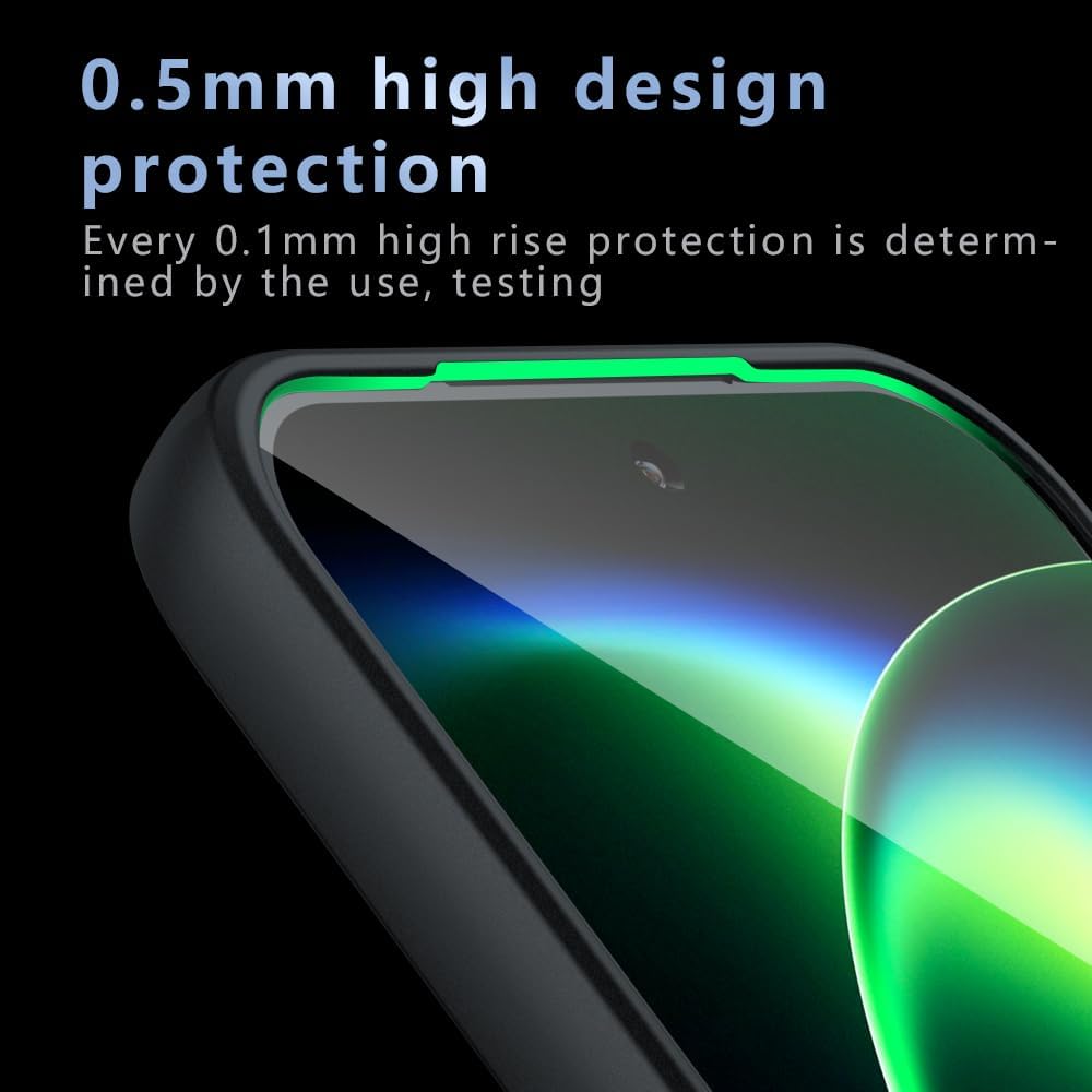 Étui MagSafe pour Xiaomi 17 Ultra, Techsuit, PureFrost, Noir Satiné