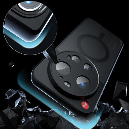 Étui MagSafe pour Xiaomi 17 Ultra, Techsuit, PureFrost, Noir Satiné