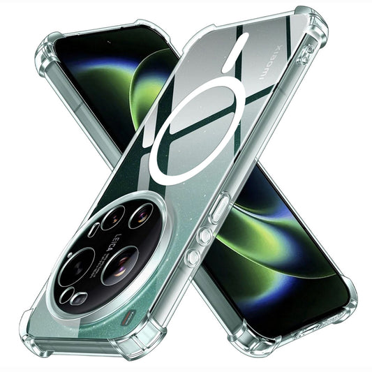 MagSafe-Hülle für Xiaomi 17 Ultra, Techsuit, stoßfest, transparent