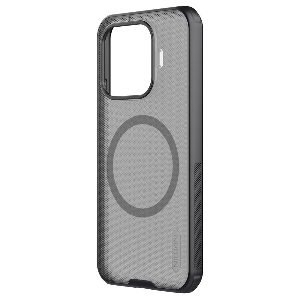 MagSafe-Hülle für Xiaomi 17T, Nillkin, Super Shield Pro, Schwarz Transparent
