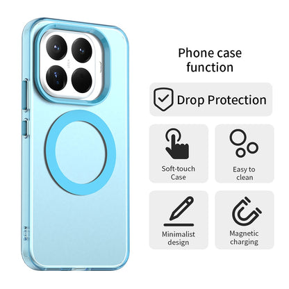 Coque MagSafe pour Xiaomi 17T Pro, Techsuit, CandyCase, Bleue