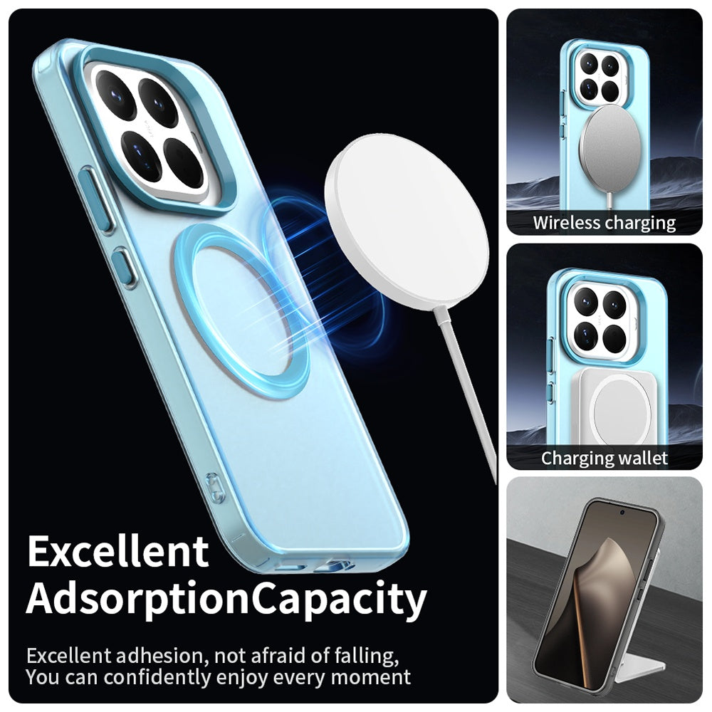 Coque MagSafe pour Xiaomi 17T Pro, Techsuit, CandyCase, Bleue