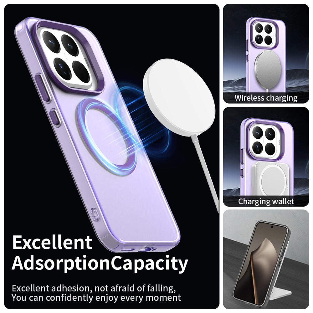 Coque MagSafe pour Xiaomi 17T Pro, Techsuit, CandyCase, Violet
