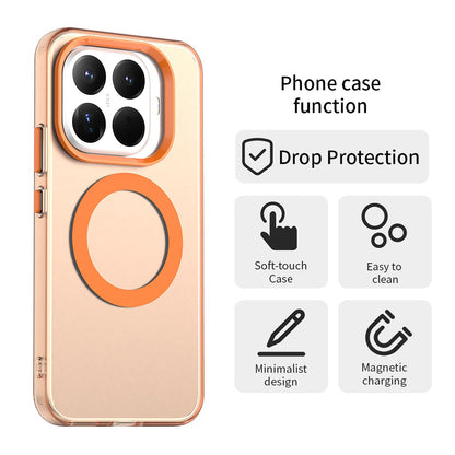 MagSafe Case for Xiaomi 17T Pro, Techsuit, CandyCase, Orange