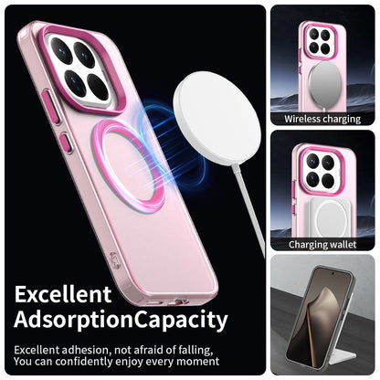 Coque MagSafe pour Xiaomi 17T Pro, Techsuit, CandyCase, Rose