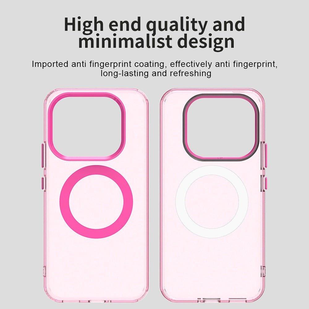 Coque MagSafe pour Xiaomi 17T Pro, Techsuit, CandyCase, Rose