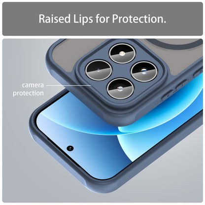 MagSafe-Hülle für Xiaomi 17T Pro, Techsuit, HaloFrost II, Marineblau