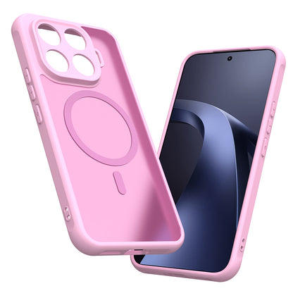 MagSafe-Hülle für Xiaomi 17T Pro, Techsuit, HaloFrost II, Rosa