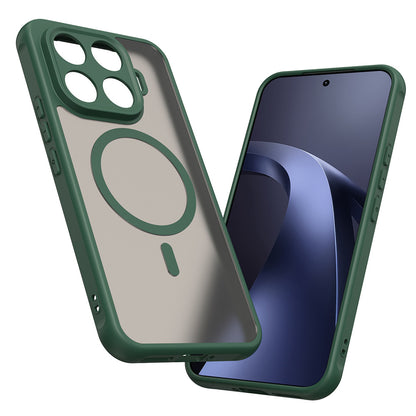 Coque MagSafe pour Xiaomi 17T Pro, Techsuit, HaloFrost II, Vert