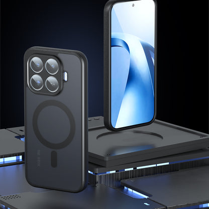 MagSafe-Hülle für Xiaomi 17T Pro, Techsuit, PureFrost, Satin Schwarz
