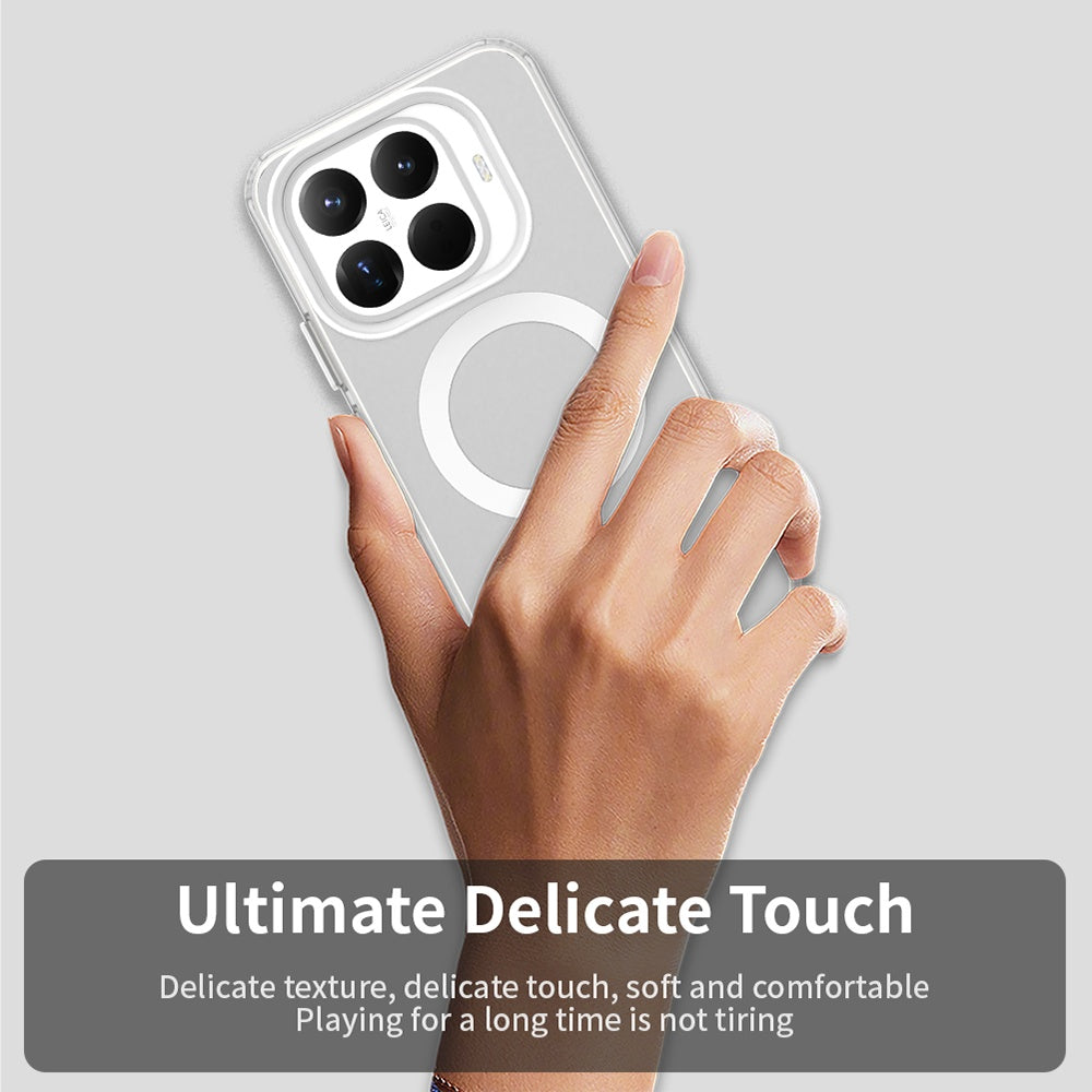 Coque MagSafe pour Xiaomi 17T, Techsuit, CandyCase, Blanche