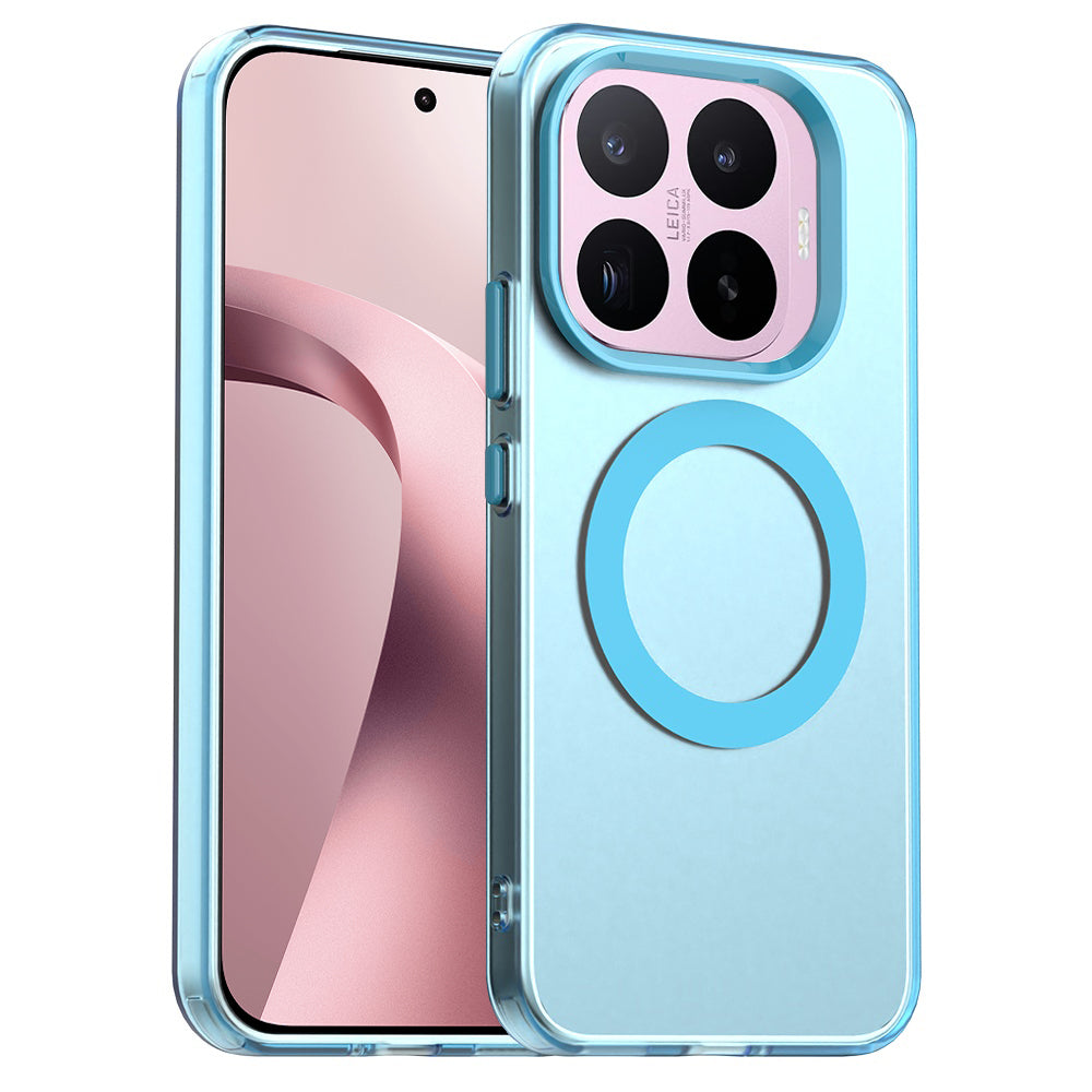 Coque MagSafe pour Xiaomi 17T, Techsuit, CandyCase, Bleue