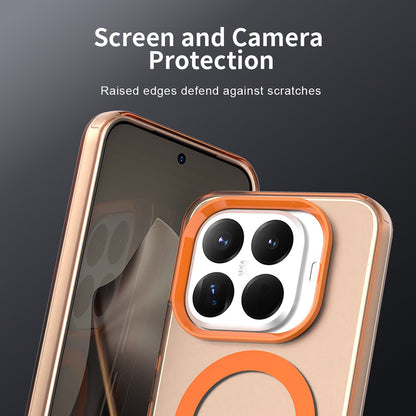 Coque MagSafe pour Xiaomi 17T, Techsuit, CandyCase, Orange