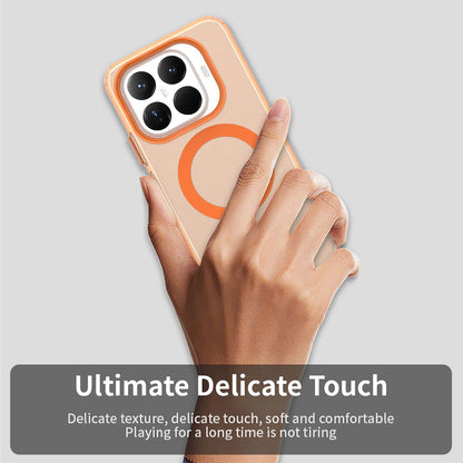 Coque MagSafe pour Xiaomi 17T, Techsuit, CandyCase, Orange