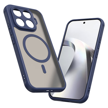 MagSafe-hoes voor Xiaomi 17T, Techsuit, HaloFrost II, Marineblauw