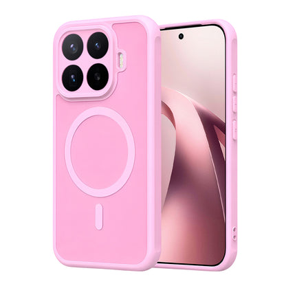 Coque MagSafe pour Xiaomi 17T, Techsuit, HaloFrost II, Rose