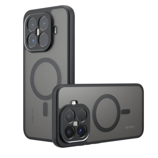 Coque MagSafe pour Xiaomi 17T, Techsuit, PureFrost, Noir Satiné