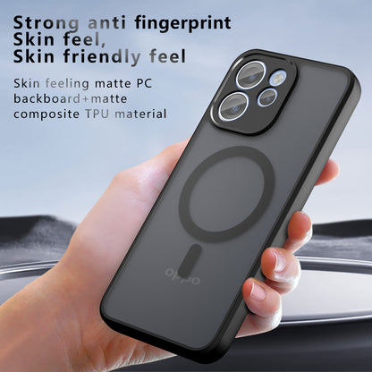 Coque MagSafe pour Xiaomi 17T, Techsuit, PureFrost, Noir Satiné
