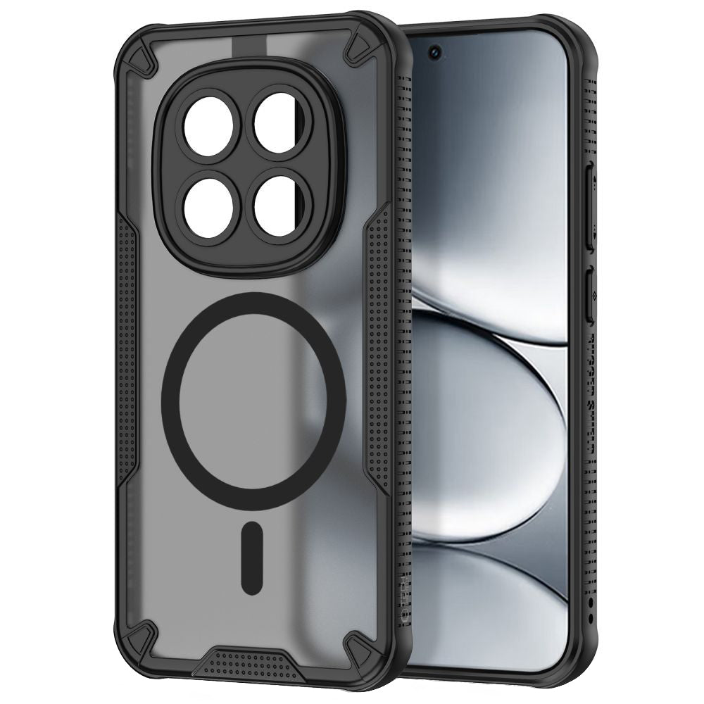 MagSafe Hülle für Xiaomi Poco M8 Pro / Redmi Note 15 Pro+ 5G, Tech-Protect, Rugged Shield, Schwarz