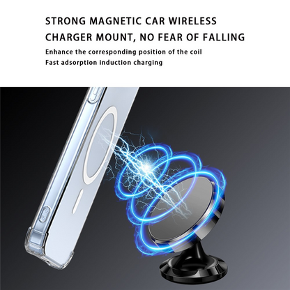 MagSafe-Hülle für Xiaomi 17T, OEM, stoßfest, transparent