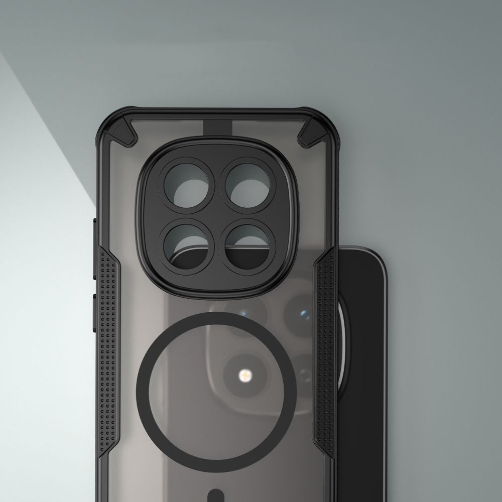 MagSafe Hülle für Xiaomi Poco M8 Pro / Redmi Note 15 Pro+ 5G, Tech-Protect, Rugged Shield, Schwarz