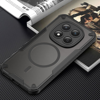 MagSafe Hülle für Xiaomi Poco M8 Pro / Redmi Note 15 Pro+ 5G, Tech-Protect, Rugged Shield, Schwarz