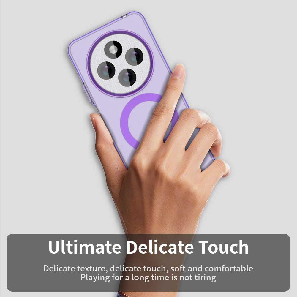 Coque MagSafe pour Xiaomi Poco C75 / Redmi 14C, Techsuit, CandyCase, Violet