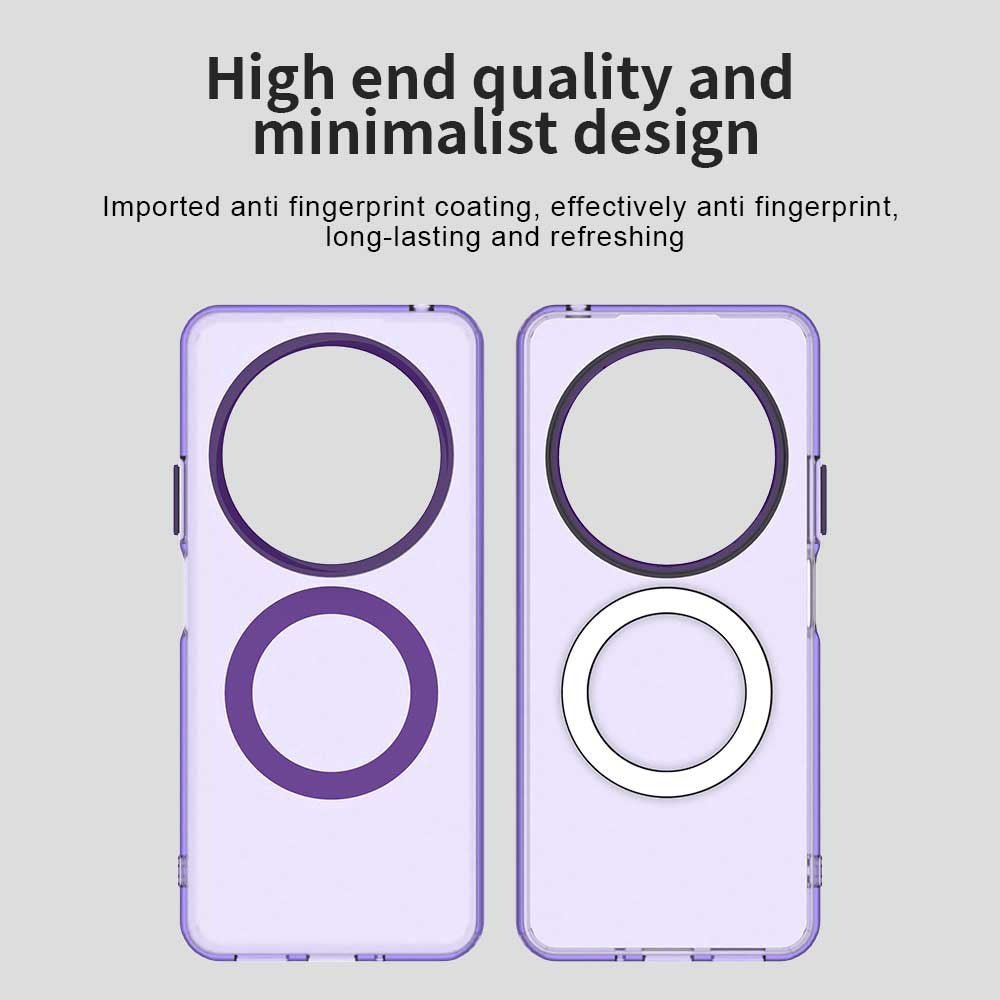Coque MagSafe pour Xiaomi Poco C75 / Redmi 14C, Techsuit, CandyCase, Violet