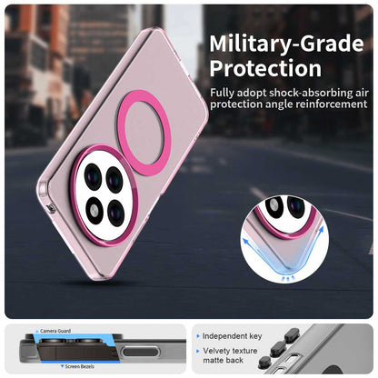 Coque MagSafe pour Xiaomi Poco C75 / Redmi 14C, Techsuit, CandyCase, Rose