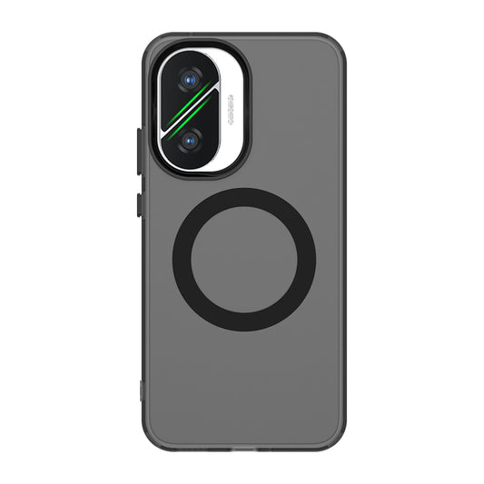 MagSafe-Hülle für Xiaomi Poco F7, Techsuit, CandyCase, Schwarz