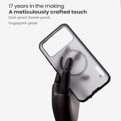 MagSafe-hoesje voor Xiaomi Poco F8 Ultra, Nillkin, Super Shield Pro, Zwart Transparant