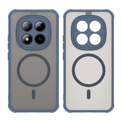 MagSafe hoesje voor Xiaomi Poco M8 Pro / Redmi Note 15 Pro+ 5G, Techsuit, HaloFrost II, Marineblauw