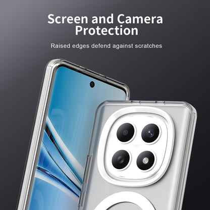 Housse MagSafe pour Xiaomi Poco M8 / Redmi Note 15 5G / Note 15 4G, Techsuit, CandyCase, Blanche