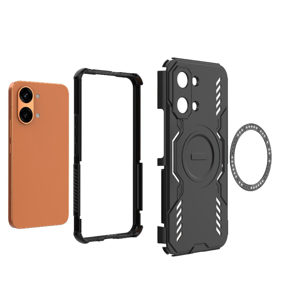 MagSafe Case for Xiaomi Poco X8 Pro Max, Techsuit, ArmorMag, Blue