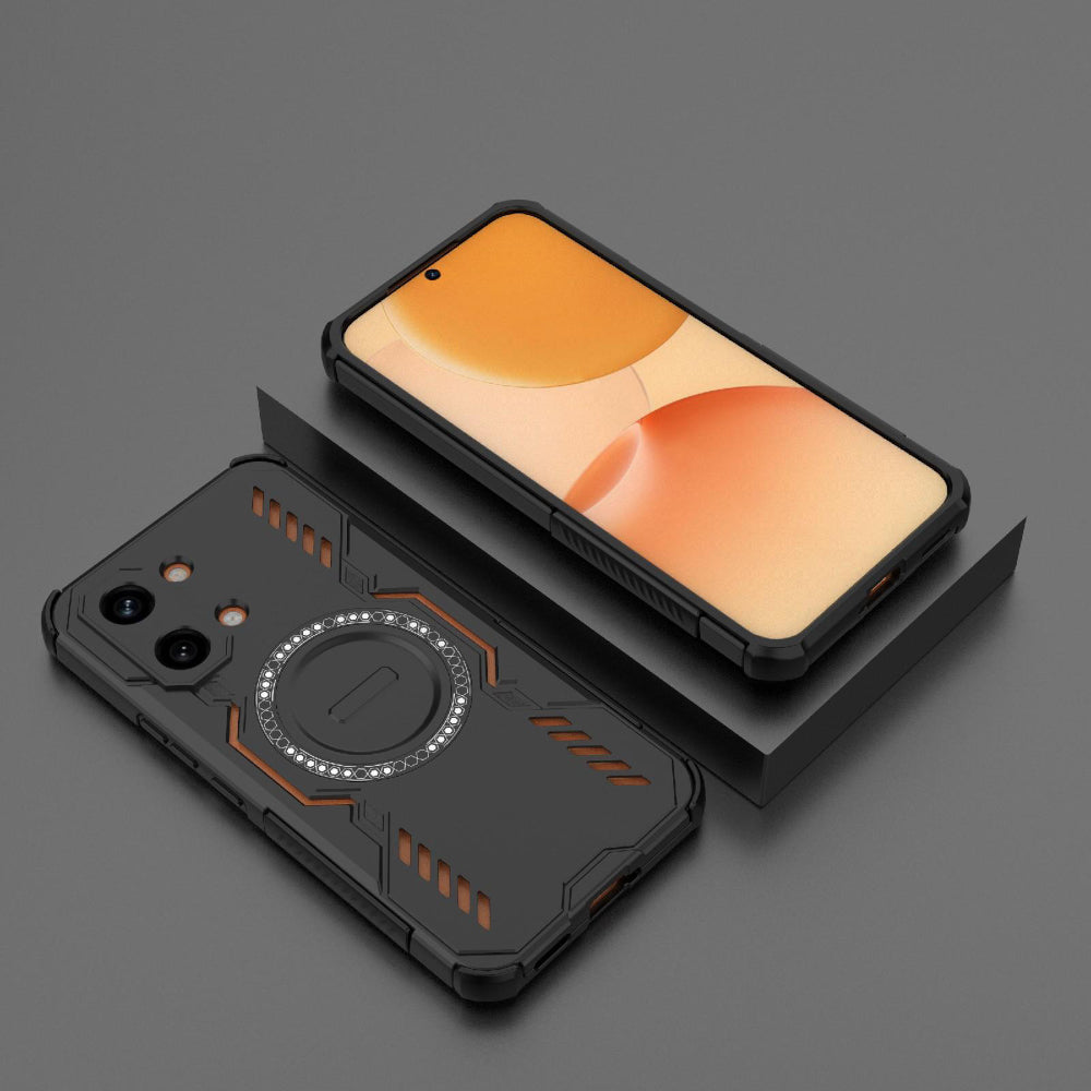 MagSafe-Hülle für Xiaomi Poco X8 Pro Max, Techsuit, ArmorMag, Schwarz