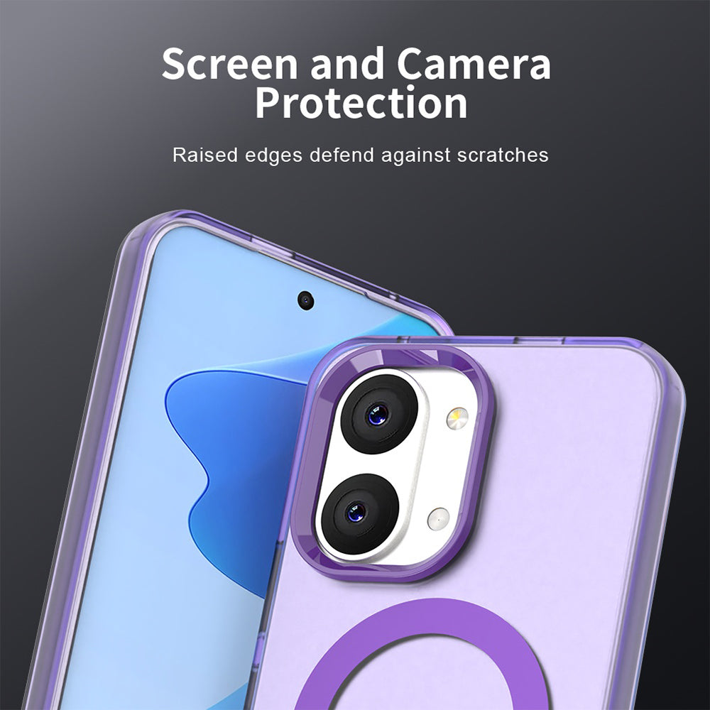 Coque MagSafe pour Xiaomi Poco X8 Pro Max, Techsuit, CandyCase, Violet
