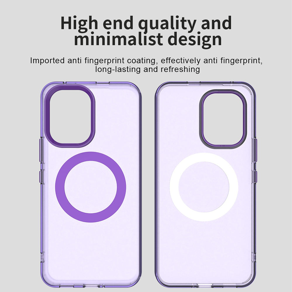 Coque MagSafe pour Xiaomi Poco X8 Pro Max, Techsuit, CandyCase, Violet