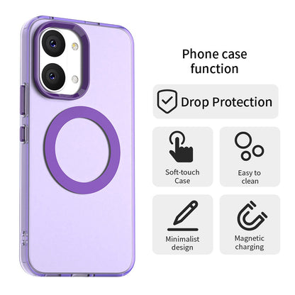 Coque MagSafe pour Xiaomi Poco X8 Pro Max, Techsuit, CandyCase, Violet