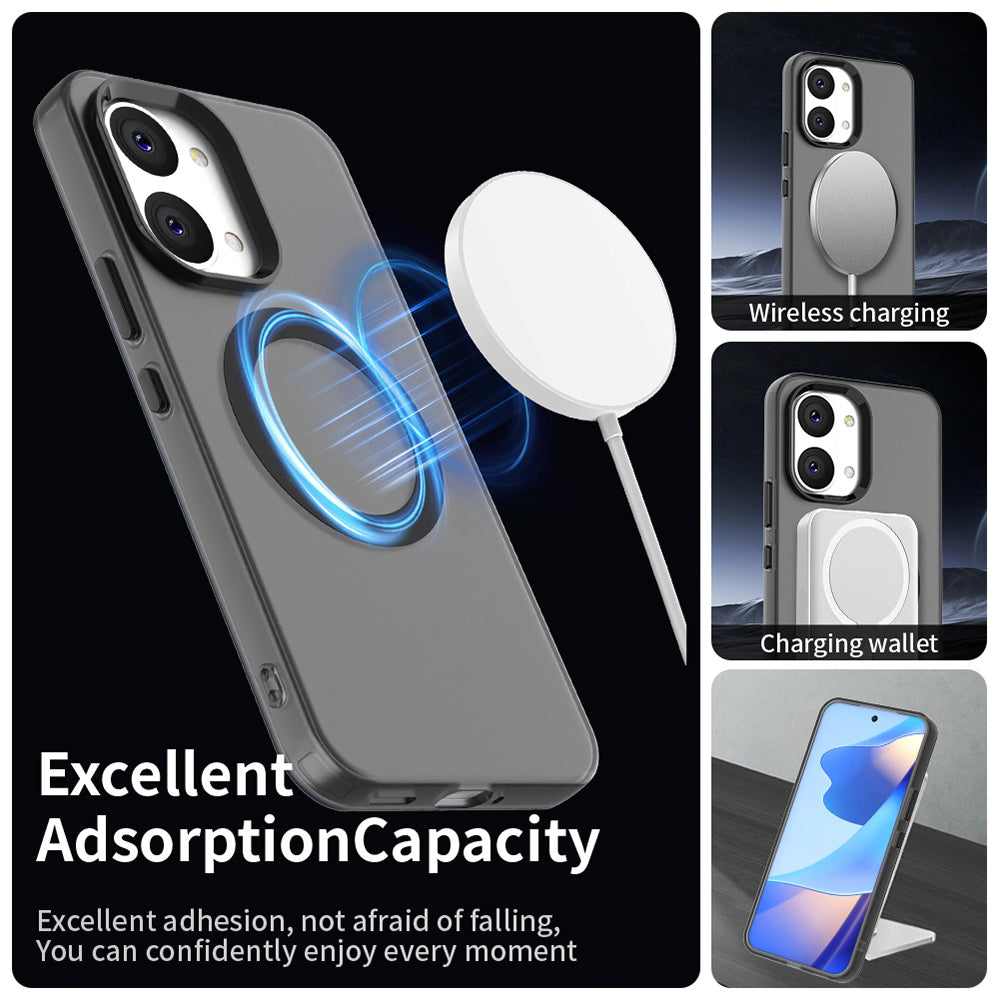 MagSafe-Hülle für Xiaomi Poco X8 Pro Max, Techsuit, CandyCase, Schwarz