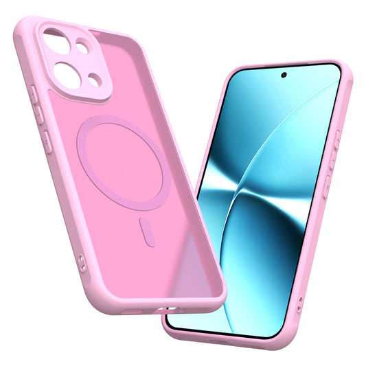 MagSafe-hoes voor Xiaomi Poco X8 Pro Max, Techsuit, HaloFrost II, Roze