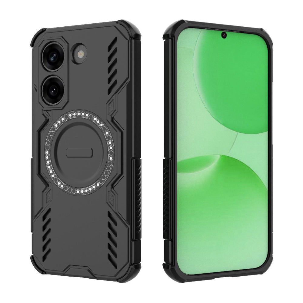 MagSafe-Hülle für Xiaomi Poco X8 Pro, Techsuit, ArmorMag, Schwarz
