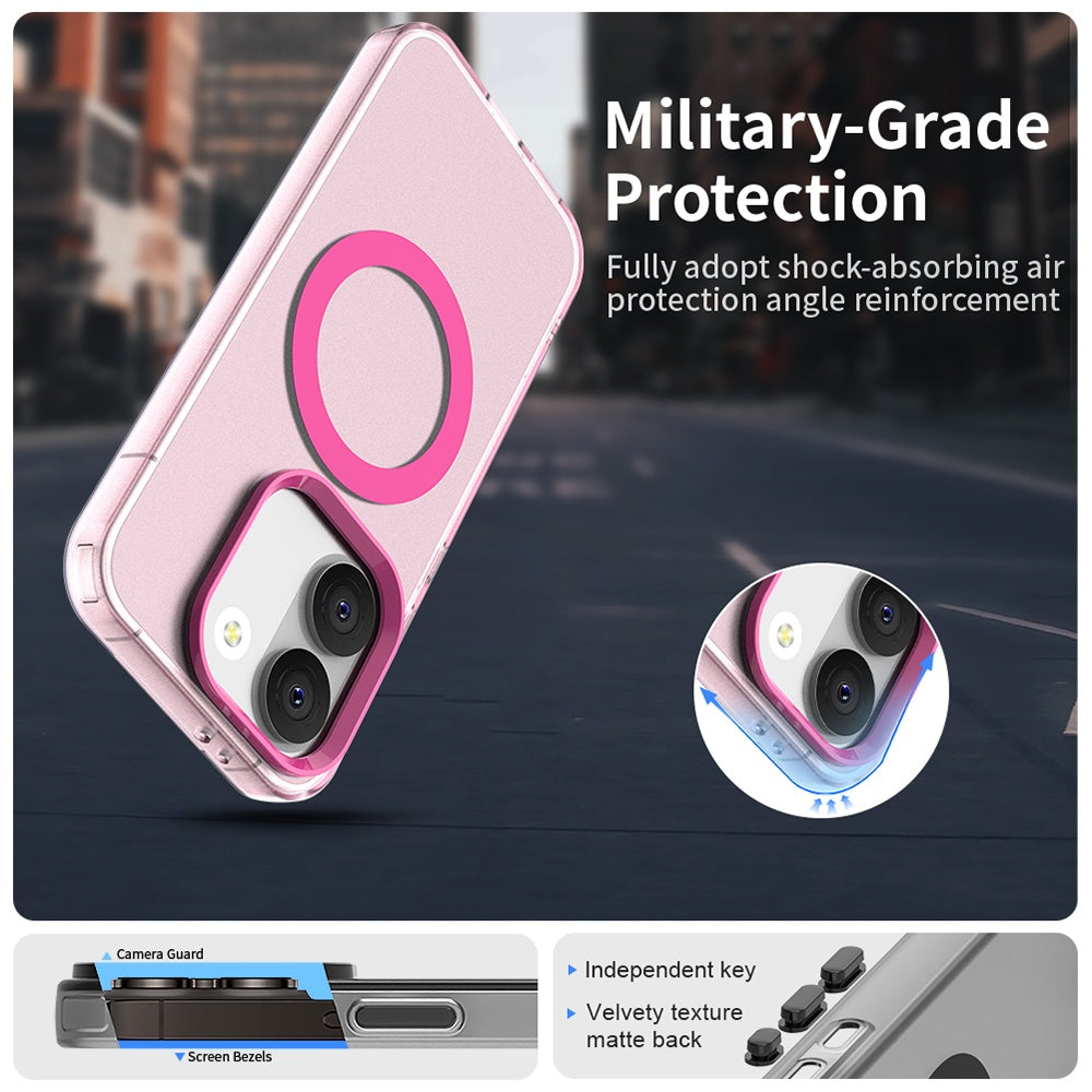 MagSafe-Hülle für Xiaomi Poco X8 Pro, Techsuit, CandyCase, Rosa