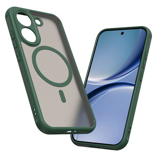 Coque MagSafe pour Xiaomi Poco X8 Pro, Techsuit, HaloFrost II, Vert