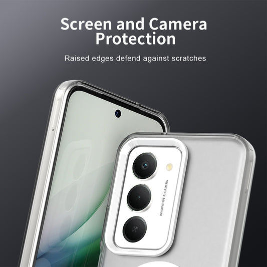 MagSafe hoesje voor Xiaomi Redmi 15 5G / 15 4G, Techsuit, CandyCase, Wit