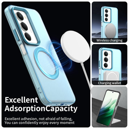 MagSafe hoesje voor Xiaomi Redmi 15 5G / 15 4G, Techsuit, CandyCase, Blauw